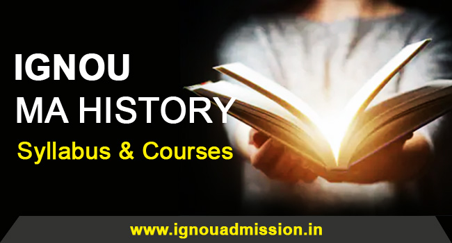 IGNOU MA History Syllabus