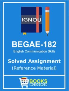 BEGAE 182 Solved Assignment
