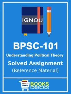 IGNOU BPSC 101 Solved Assignment