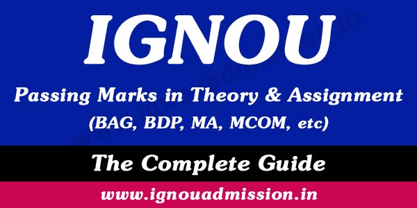 IGNOU Passing marks