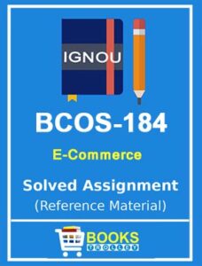 BCOS 184 Solved Assignment