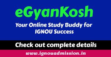 eGyanKosh - "eGyanKosh: Your IGNOU Success Companion. Access online resources, ace exams, and learn anytime!"
