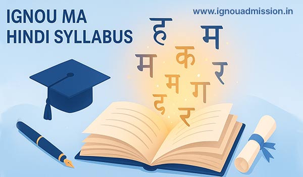 IGNOU MA Hindi Syllabus