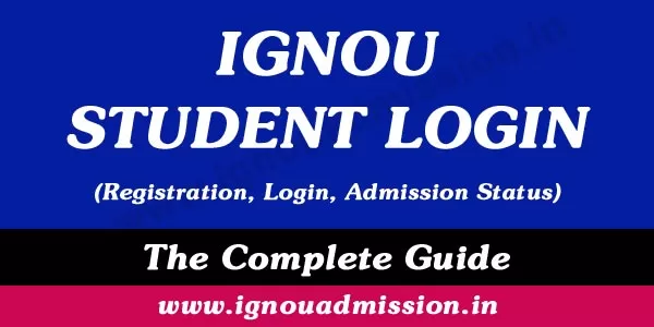 IGNOU Student Login