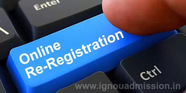 IGNOU re registration